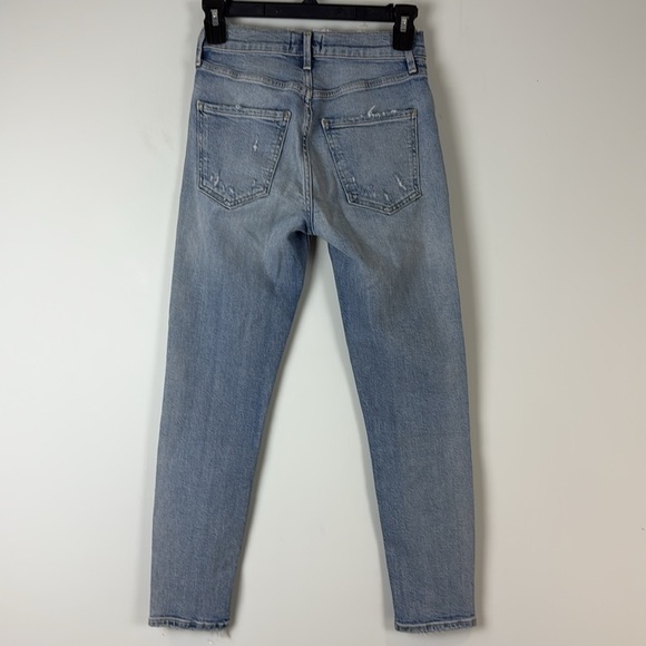 Agolde Sophie High Rise Skinny Crop Jeans in Vertigo Size 23 - Picture 4 of 10